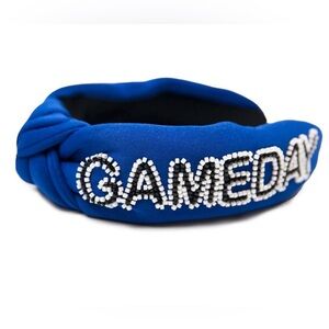 NWT Blue Game Day Beaded Headband